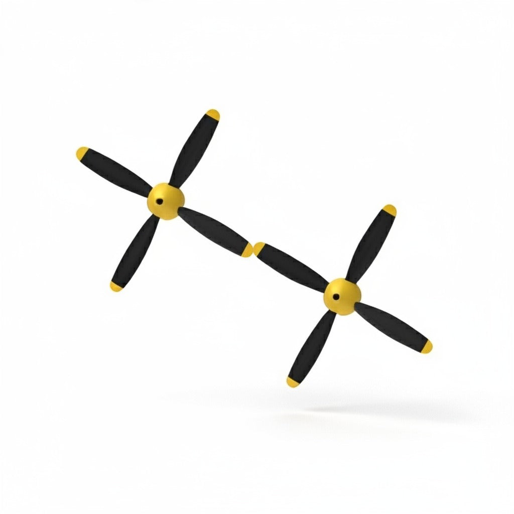 4-Blade Propeller for VolantexRC P51D Brushless RC Airplane