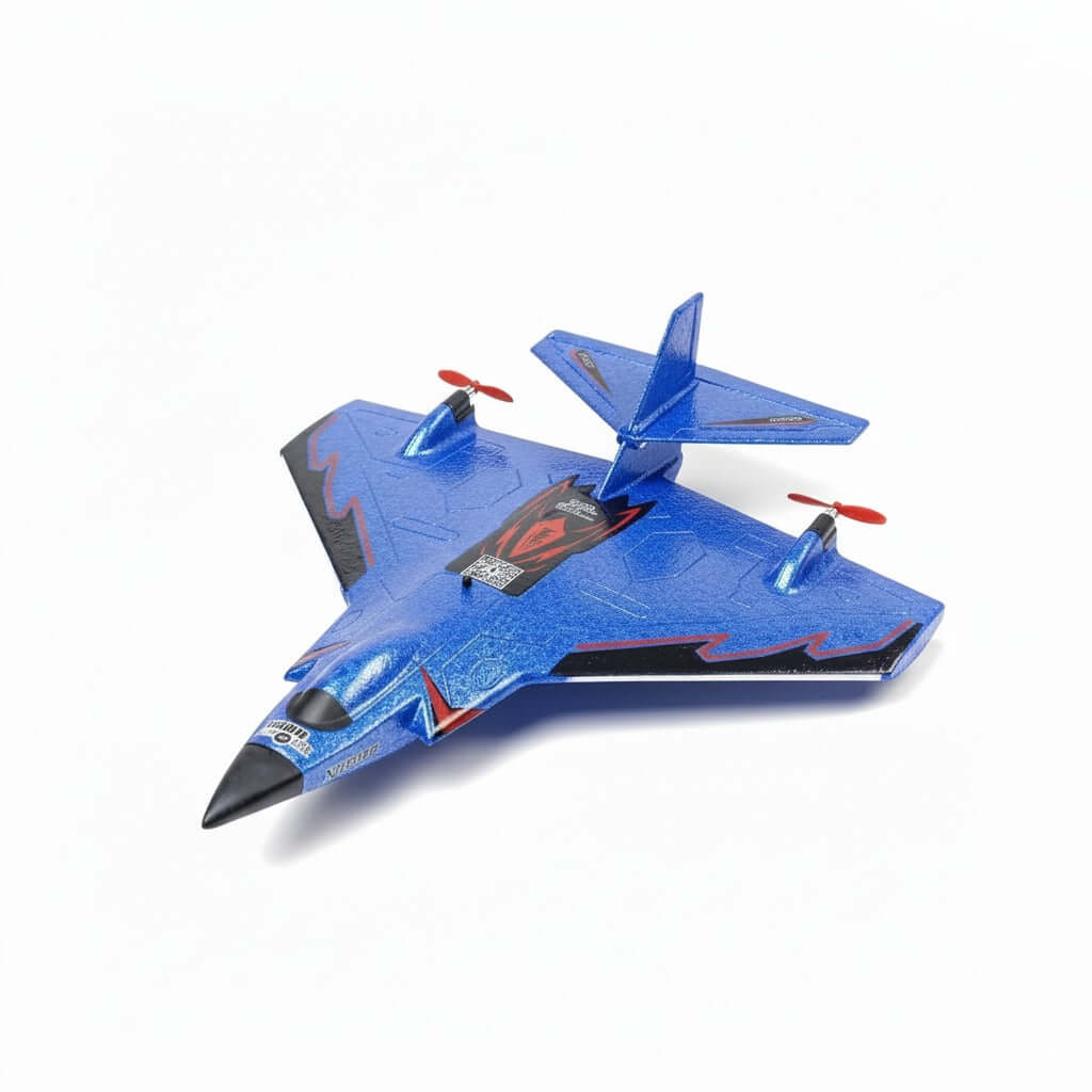 Aeroplano Telecomandato In Schiuma EVA Con Luci LED, Facile Da Volare, Per Esterni, Regalo Per Bambini E Adulti