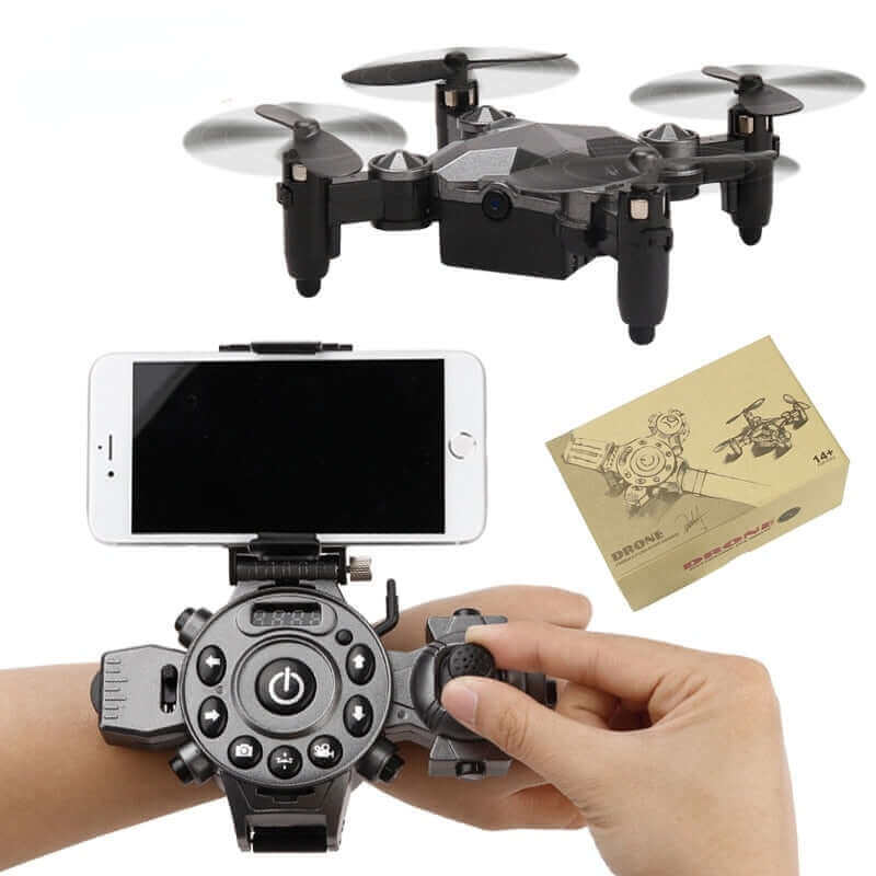 DH 800 Foldable Mini Quadcopter Mini Drone Kidstoylover