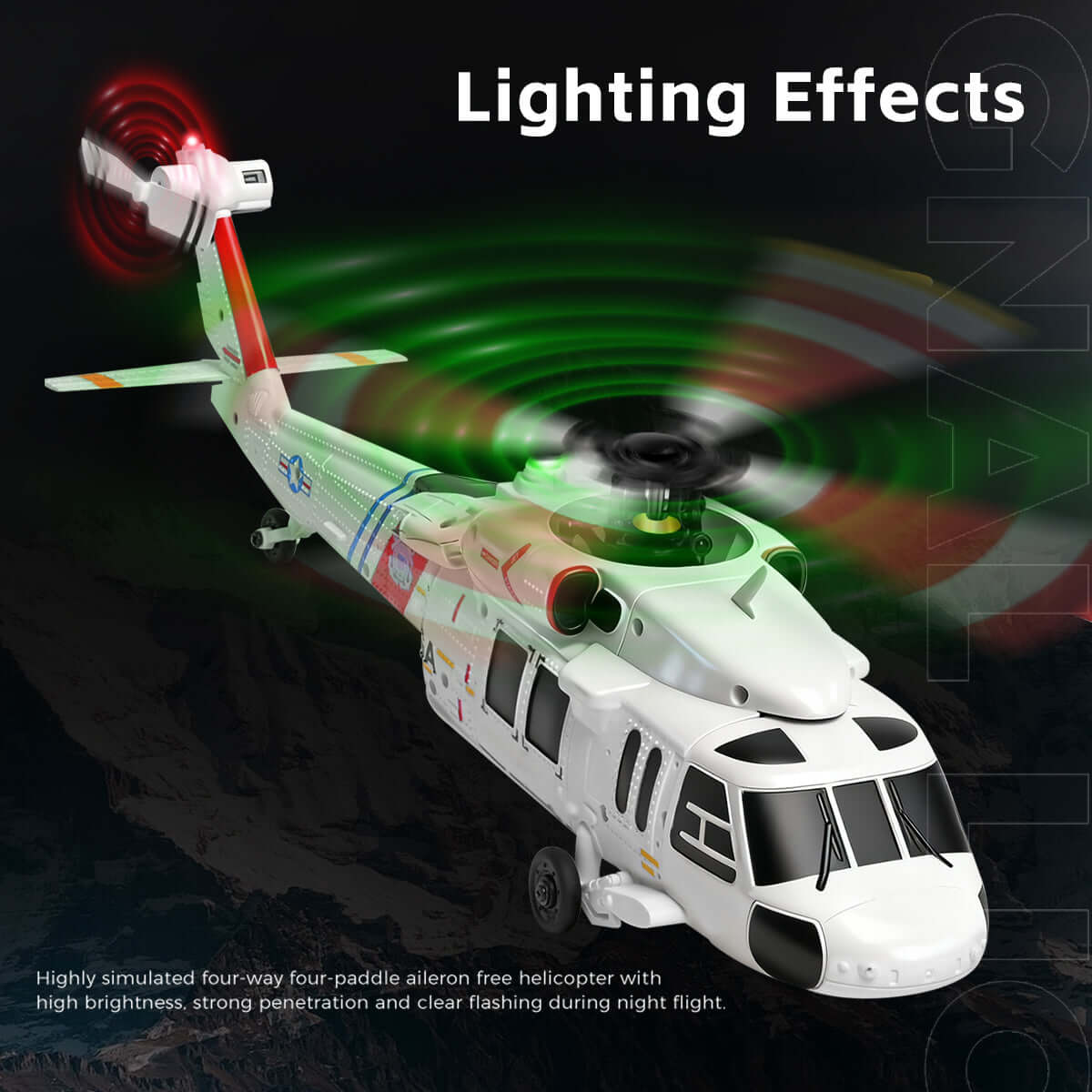 WLtoys XK K270 UH-60L Black Hawk 4CH Brushless RC Helicopter Altitude Hold