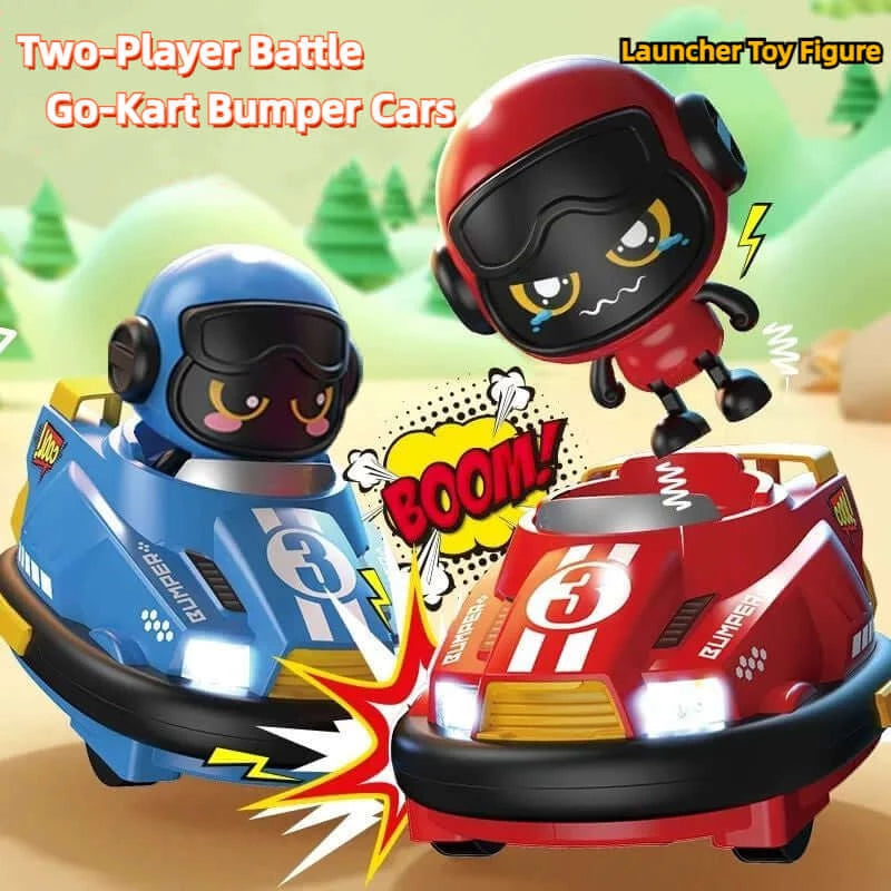 2-Player RC Drift Kart Toy - Collision & Eject Feature | KidsToyLover