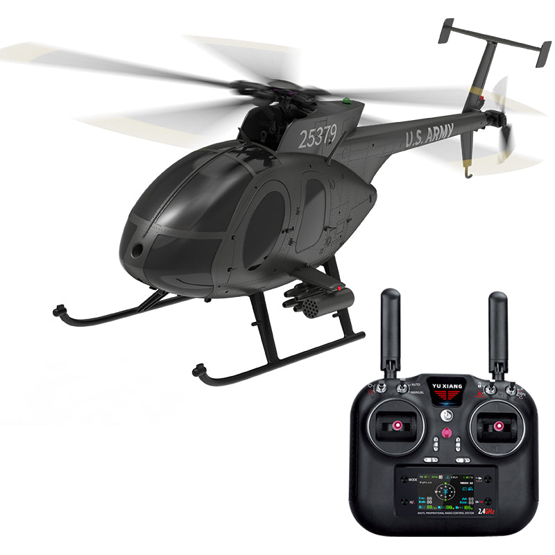 F119S MD500 16:1 Scale GPS Brushless RC Helicopter