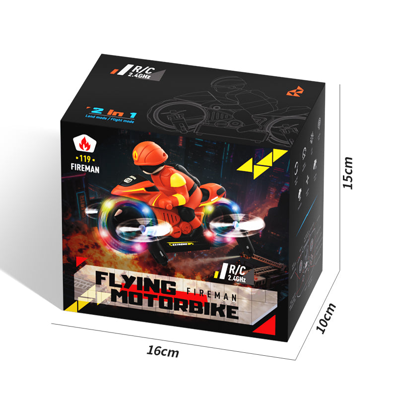 H141 2 in 1 Flying Motorbike – Land & Air Dual Mode RC Motorcycle