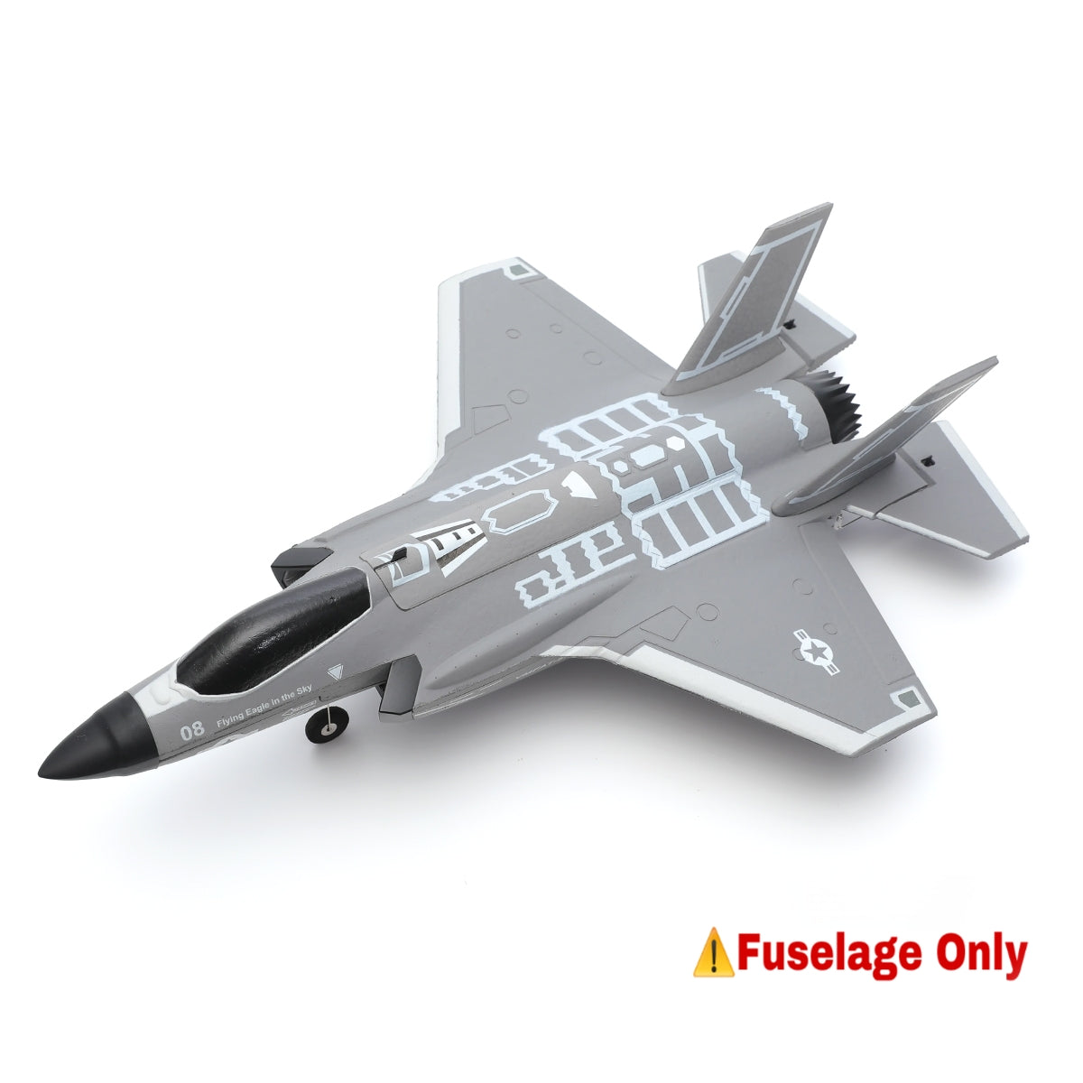 FX9635 F35 Fusoliera Sostitutiva Scocca Airframe Corpo con Coda Ali e Muso