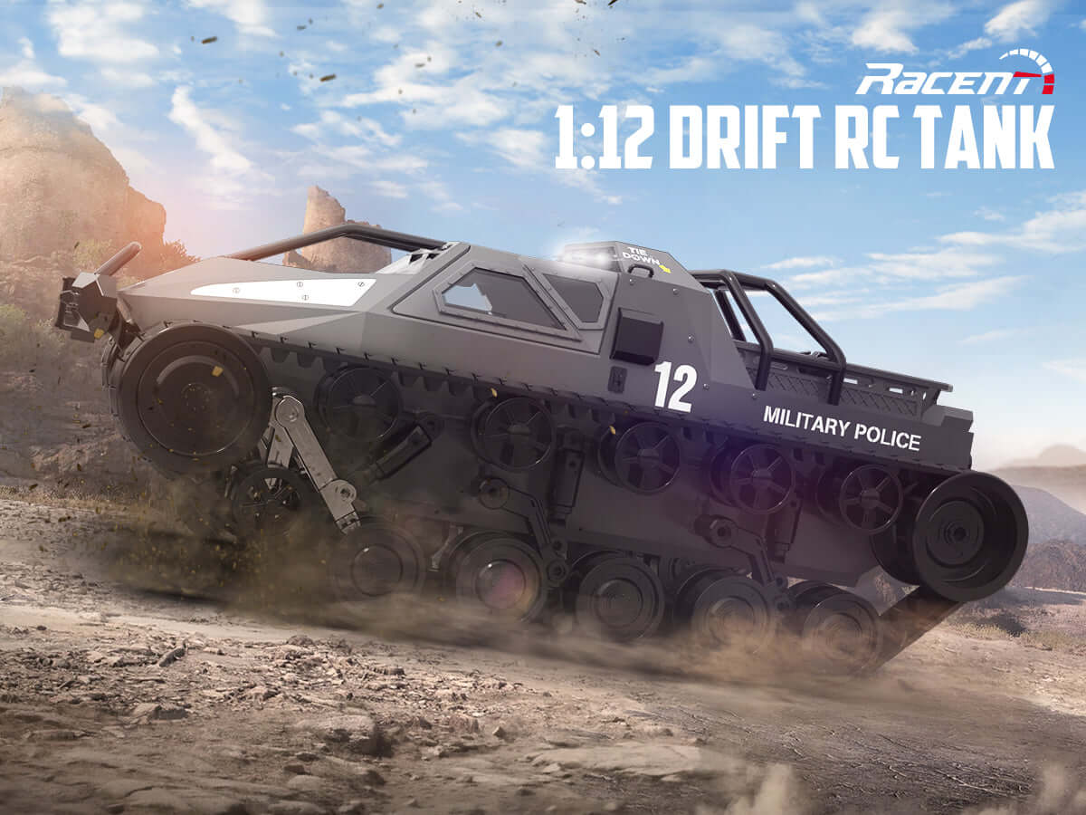 1:12 Scale High Speed All Terrain RC Tank | KIDS TOY LOVER