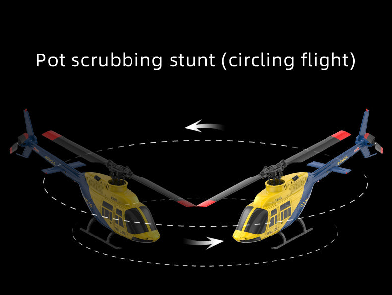 RC ERA A60 Bell-206 1:42 6CH Scale Helicopter with Optical Flow & Modular Battery | KIDS TOY LOVER