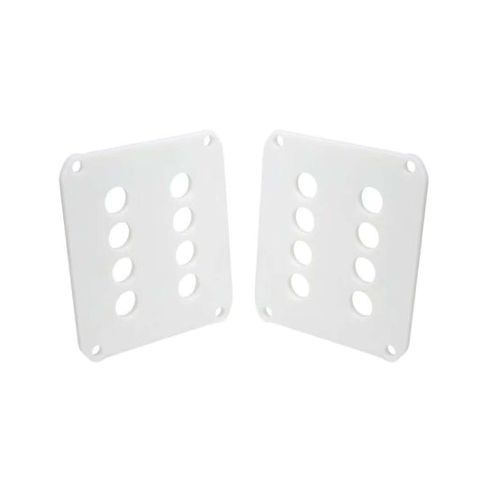 Internal plastic receiver mounting base plate for WLtoys XK K270 Black Hawk helicopter.