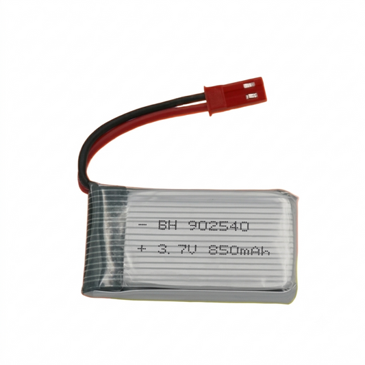 3.7V 850mAh LiPo battery for F22 4CH EPP RC plane