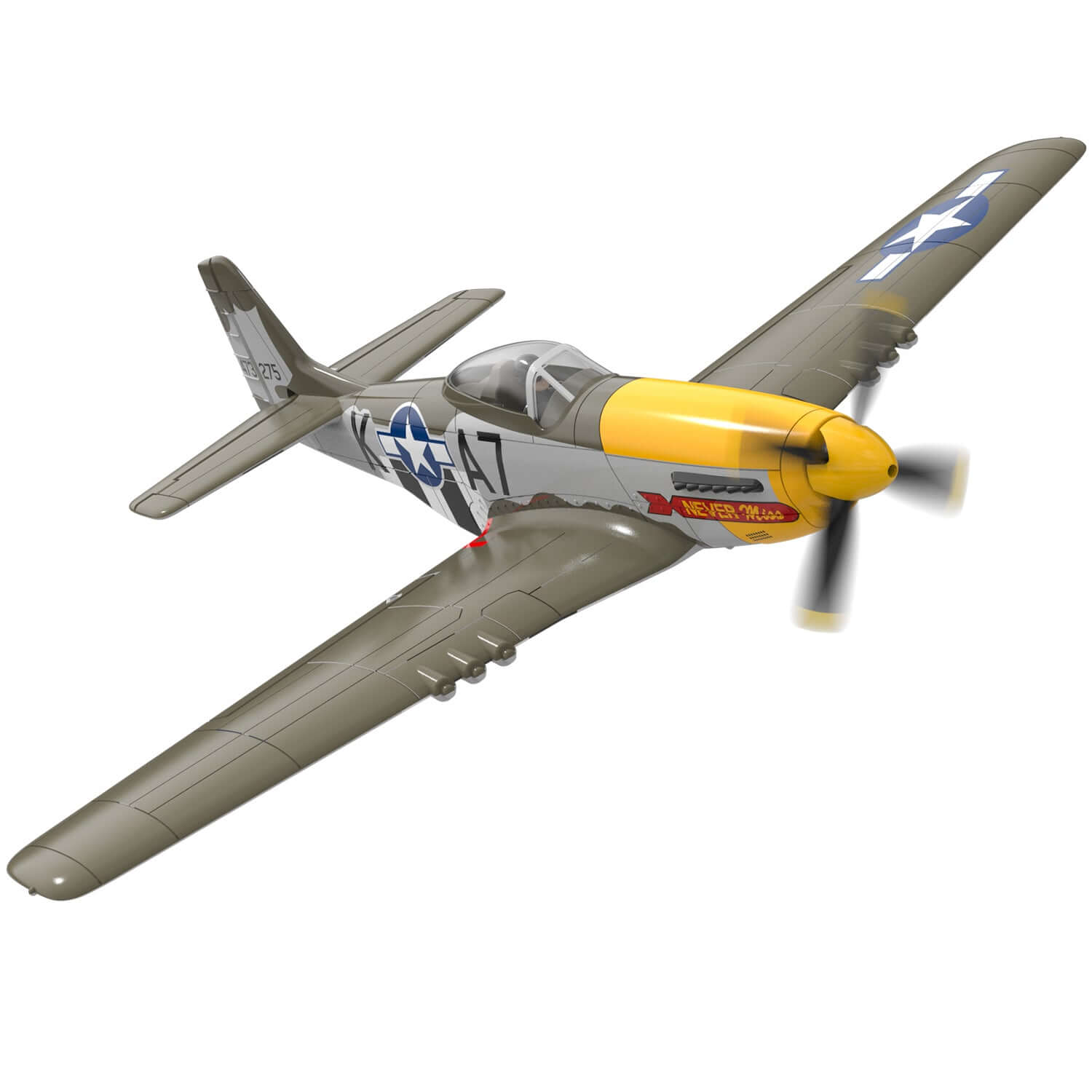 P-51D RC Airplane Brushless 4CH with XPilot Stabilizer RTF