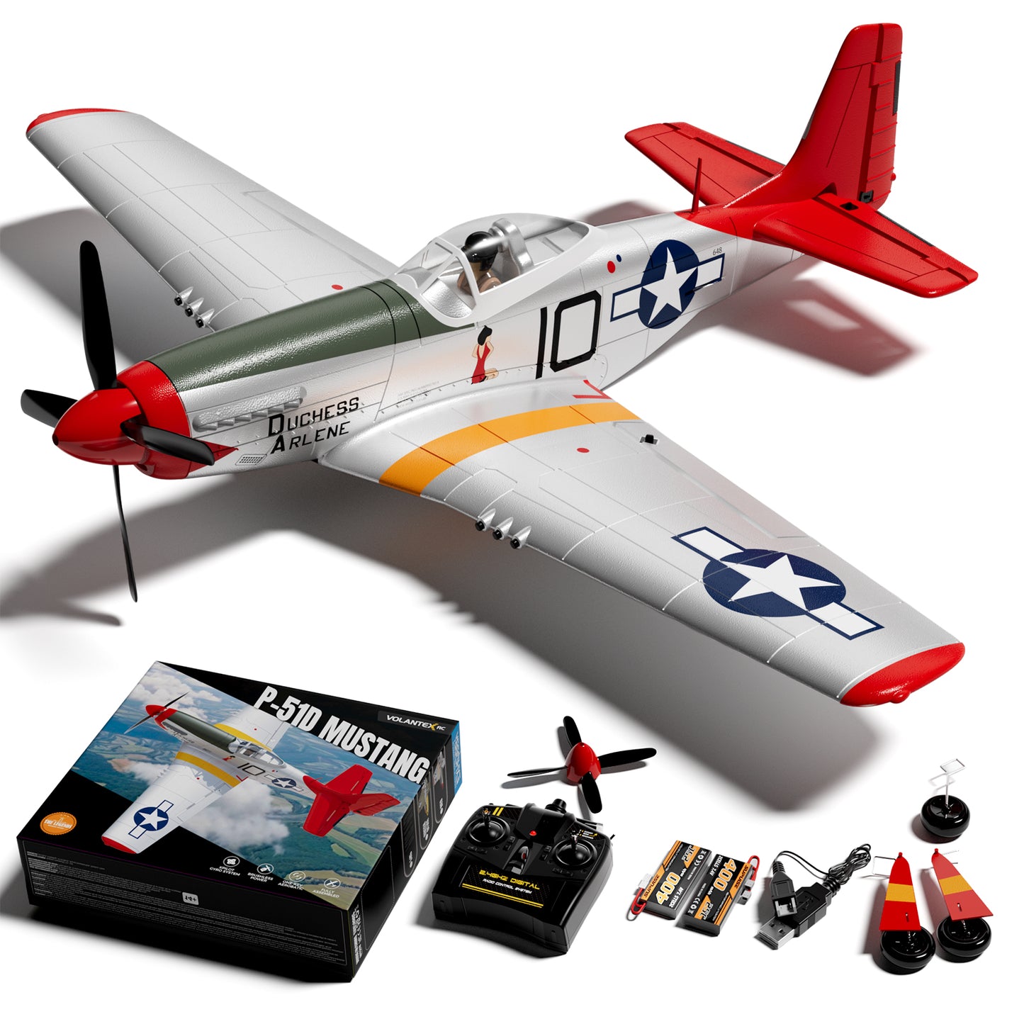 VolantexRC P-51 Mustang RC Flugzeug alternatives Produktbild