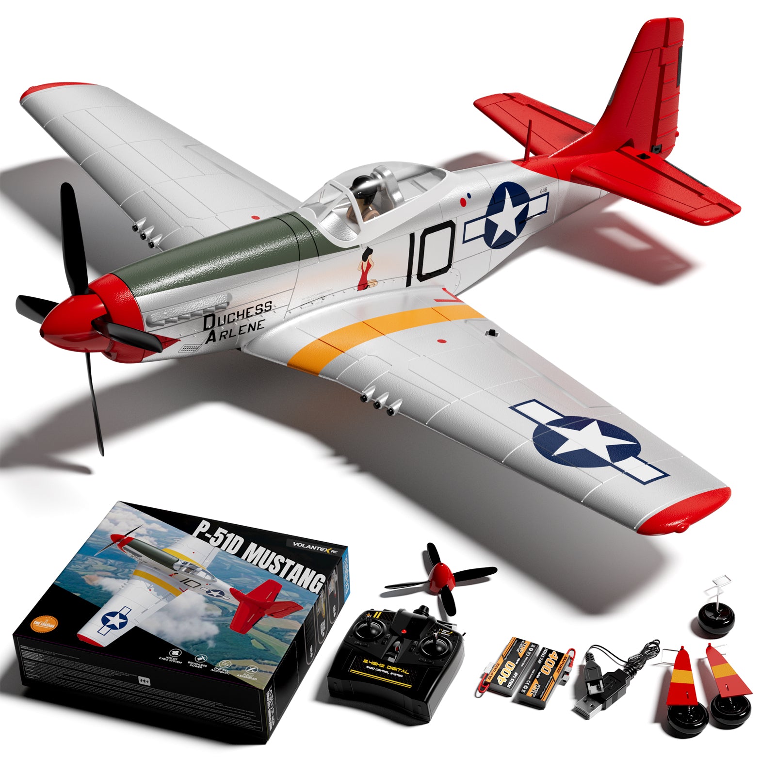 VolantexRC P-51 Mustang RC Flugzeug alternatives Produktbild