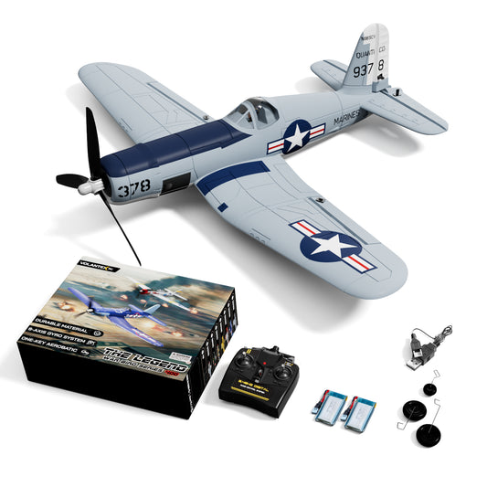 VolantexRC F4U Corsair 4CH RC Flugzeug mit XPILOT Gyro / Kreiselstabilisierung RTF