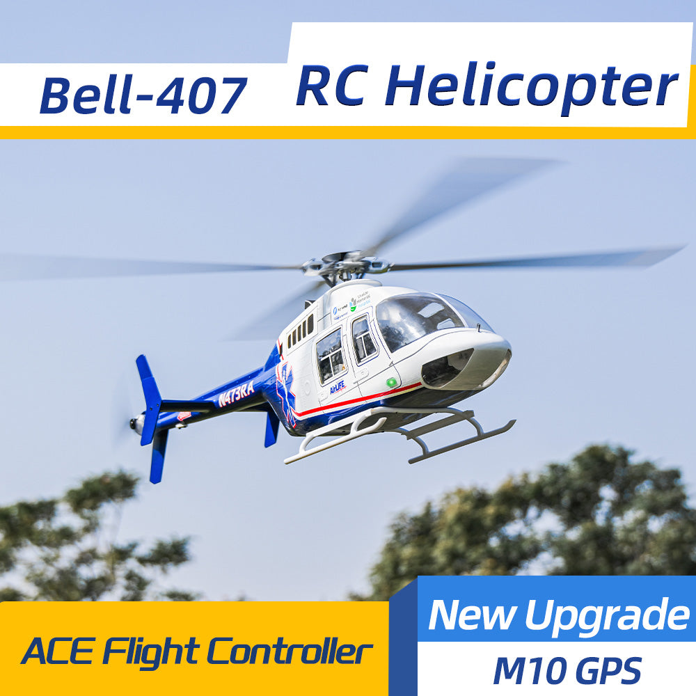 Fly Wing Bell 407 GPS Scale RC Helicopter RTF
