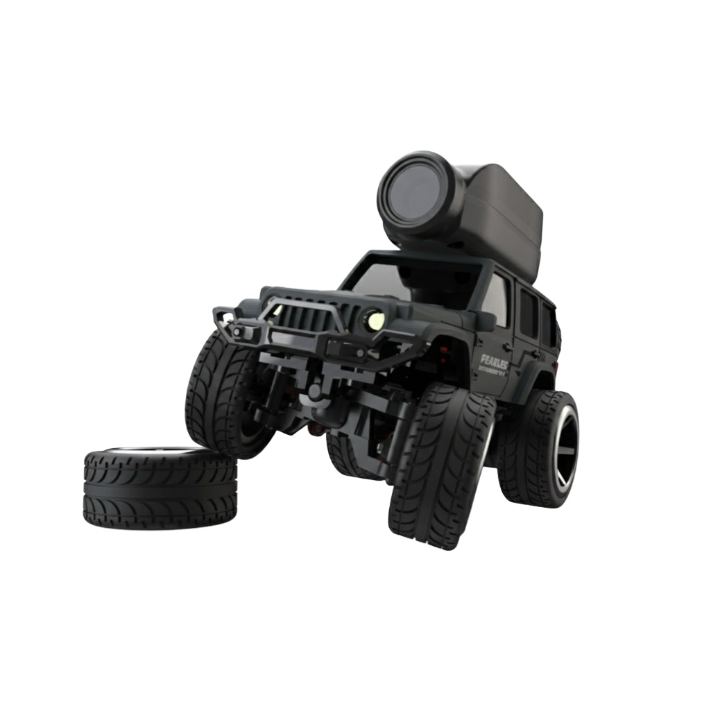 KF32 1:64 Mini Climbing Camera RC Car – FPV Video Toy with APP