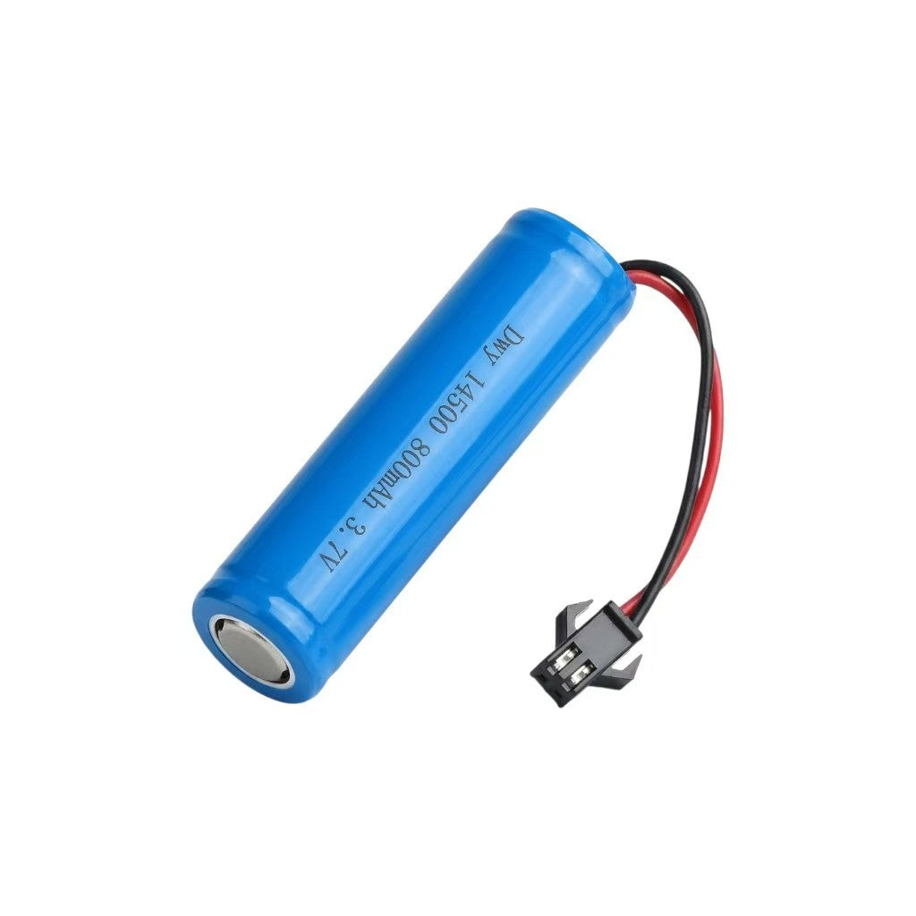 3.7V 14500 800mAh Li-ion Battery for 1:20 11CH RC Excavator Yigong 520