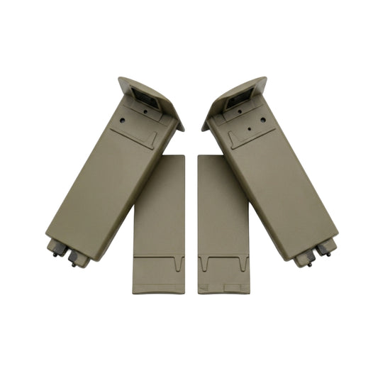 RC ERA C180 left and right fuselage stub side wing panels set in military green