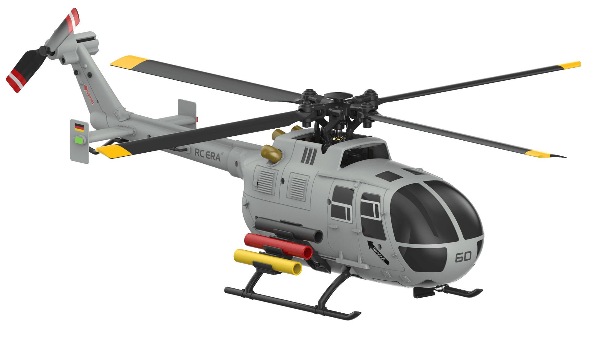 High-speed brushless motor performance and wind resistance features of RC ERA C186S.