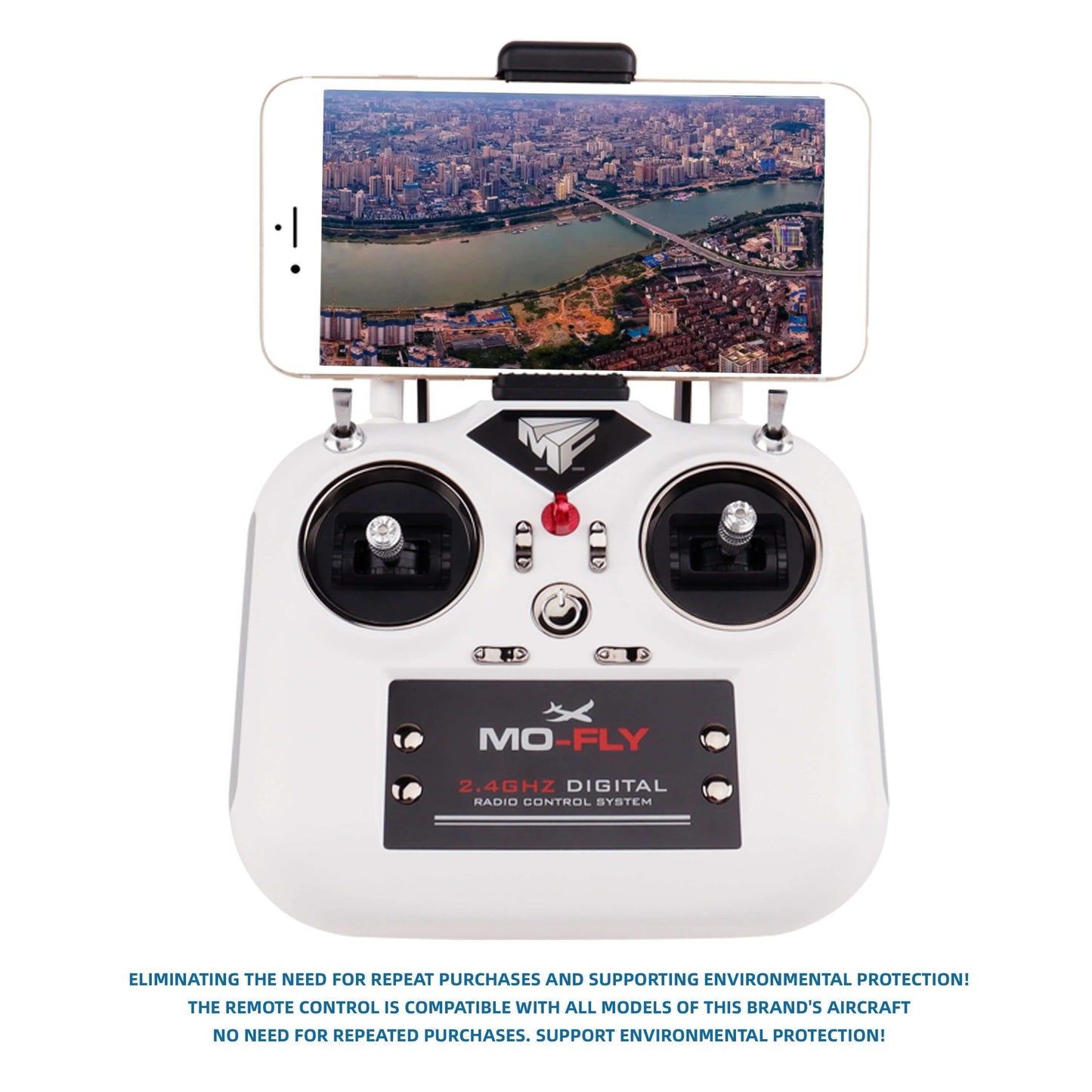 MOFLY P-51D 690mm Brushless RC Warbird, Optional FPV Camera & Phone Mount | KIDS TOY LOVER