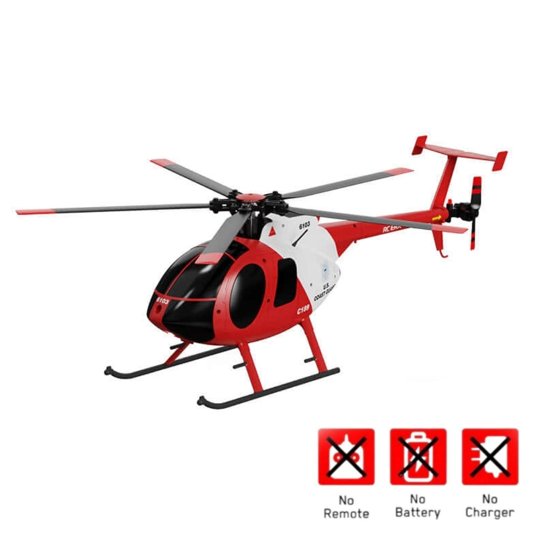 BNF Version - RC ERA C189 BNF Helicopter 1:28 6CH Dual Brushless Scale RC Airframe