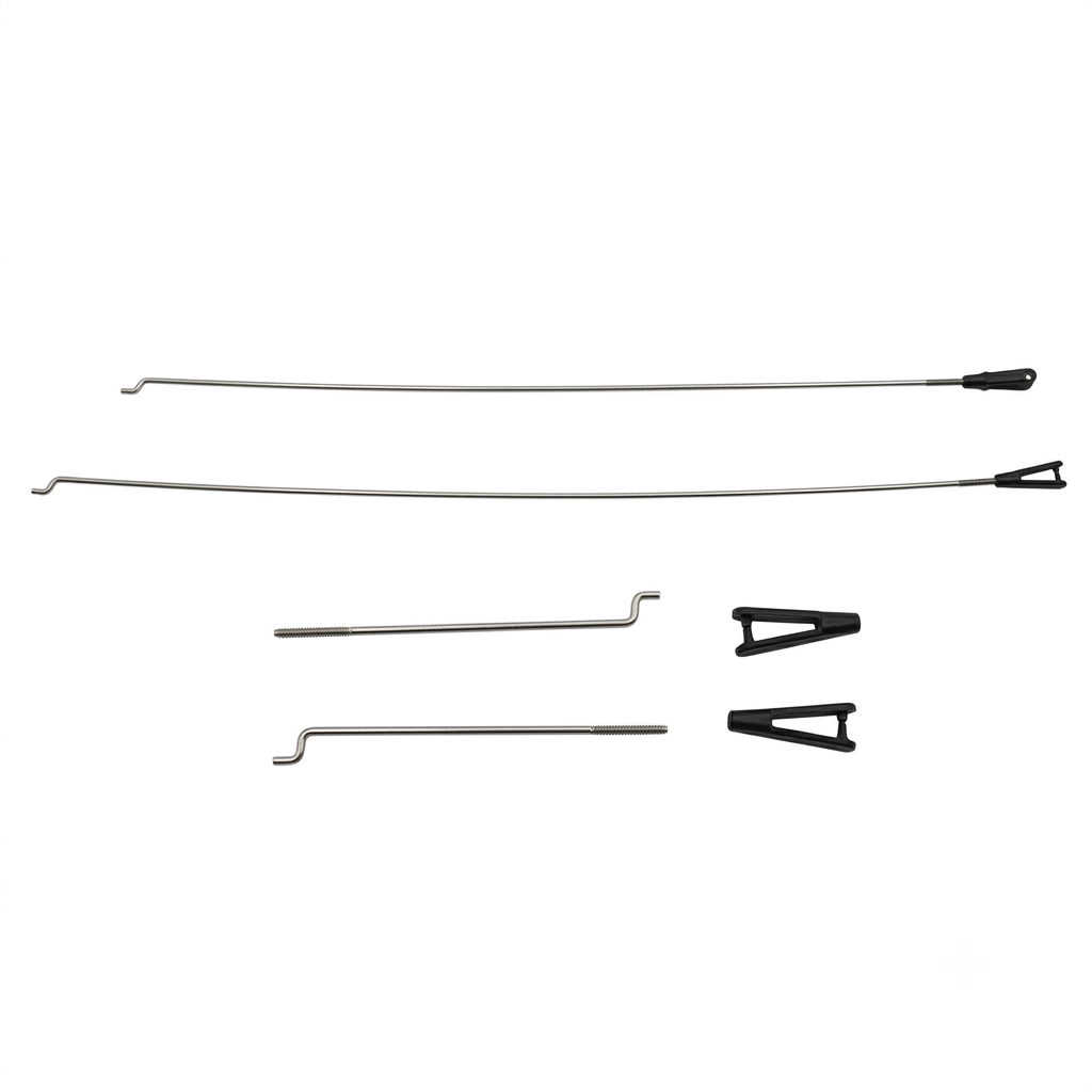 FX9706 Control Pushrods Linkage Set for 5CH Red Bull RC Fighter Plane