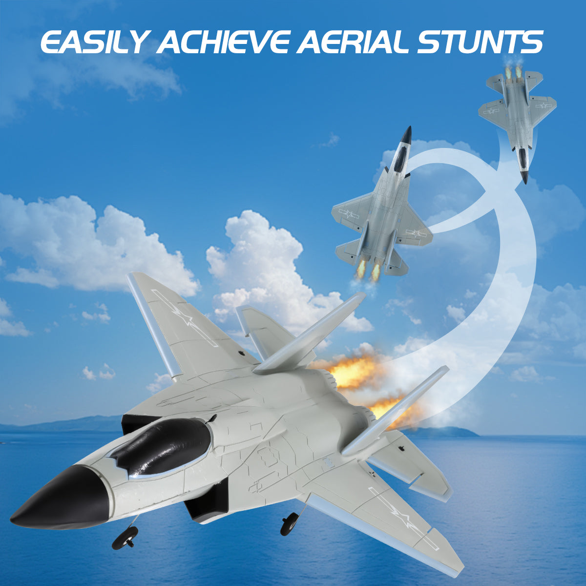 FX9631 J-35 RC Ducted Fan Jet - 4CH Brushless Stealth Fighter Airplane