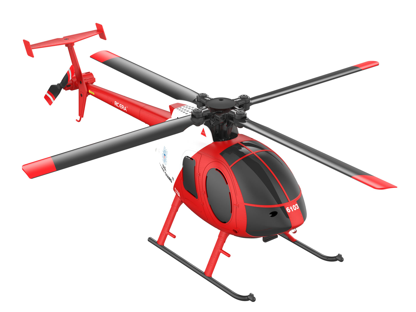 RC ERA C184 1/48 Scale MD530 Helicopter - Optical Flow Positioning RTF