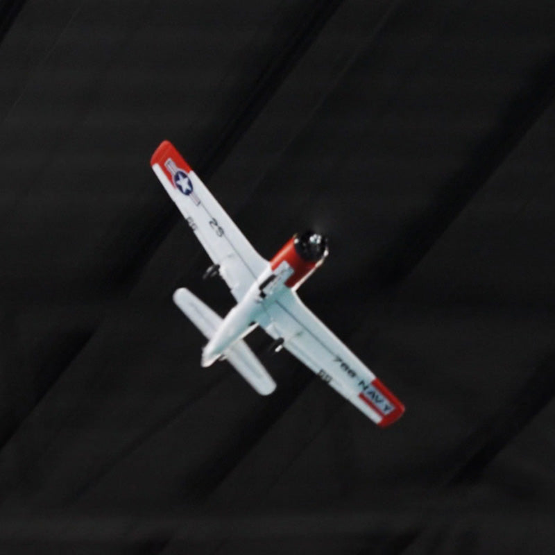 FMS 410mm T-28 Trojan 4CH RTF Avion RC débutant avec stabilisateur Gyro
