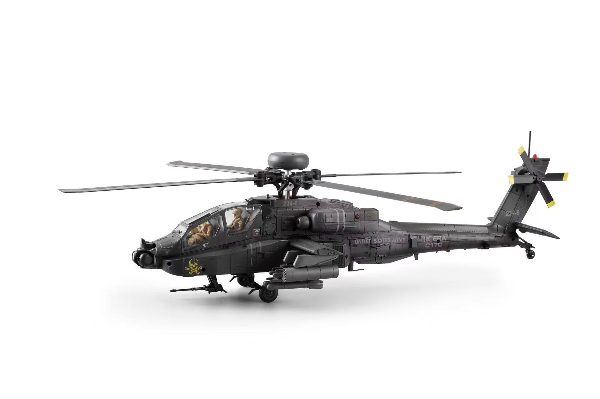 RC ERA C170 Apache RC helicopter spare battery package detail