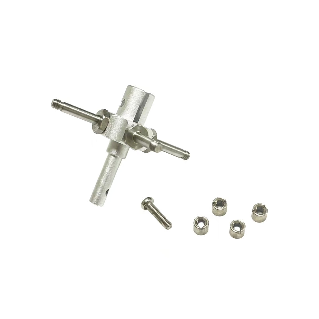 CNC Metal Main Rotor Head Hub Grips Set for RC ERA C170 Apache Helicopter