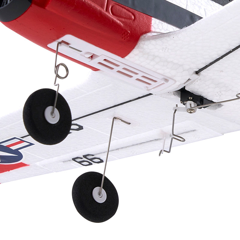 FMS 410mm T-28 Trojan 4CH RTF Avion RC débutant avec stabilisateur Gyro