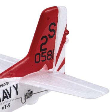 FMS 410mm T-28 Trojan 4CH RTF Avion RC débutant avec stabilisateur Gyro