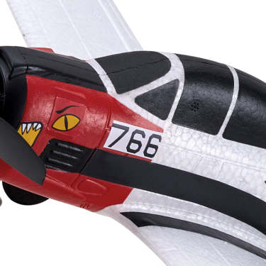 FMS 410mm T-28 Trojan 4CH RTF Avion RC débutant avec stabilisateur Gyro