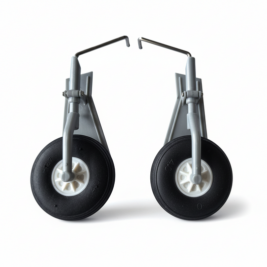 Replacement Front & Rear Wheels for MF-A84 690mm RC Warbird Airplane | KIDS TOY LOVER