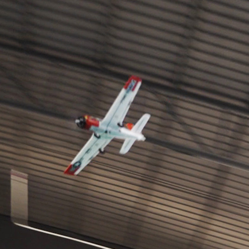 FMS 410mm T-28 Trojan 4CH RTF Avion RC débutant avec stabilisateur Gyro