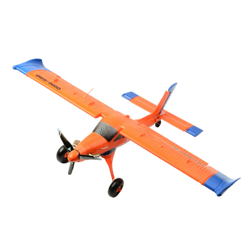 QIDI-590 4CH RC sin escobillas Avión Acrobático con Equilibrio Automático 2.4G