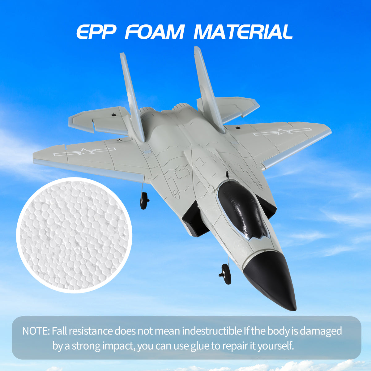 FX9631 J-35 RC Ducted Fan Jet - 4CH Brushless Stealth Fighter Airplane
