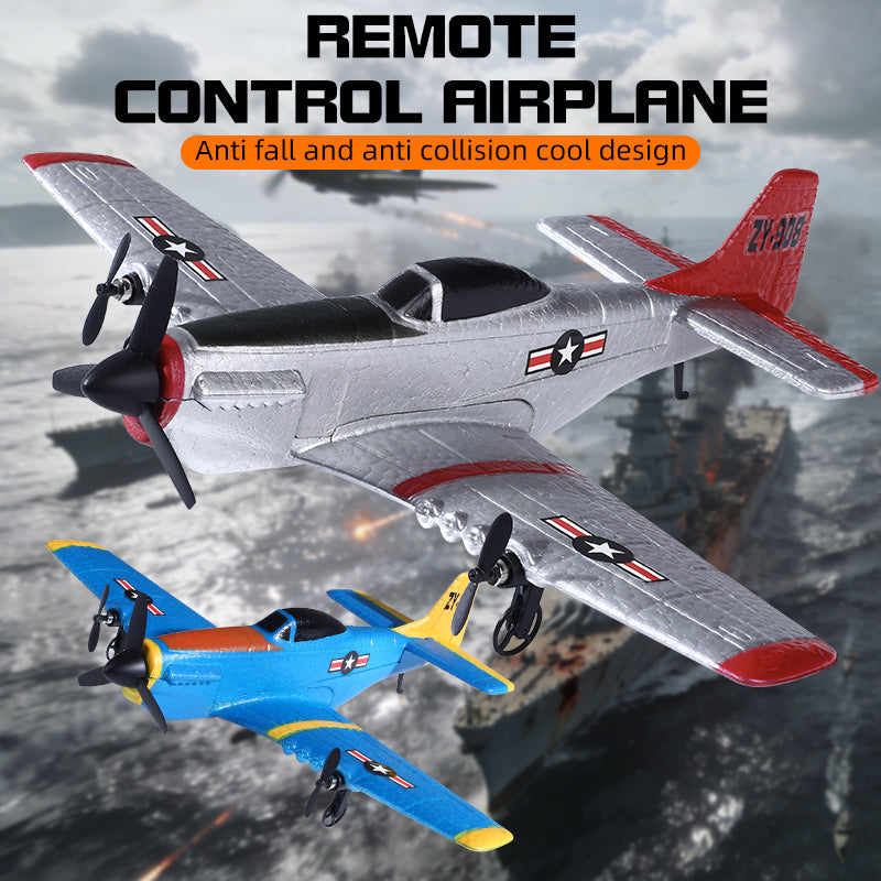 ZY-908 P-51 Mustang RC Foam Airplane - Easy to Fly Remote Control Fighter Jet