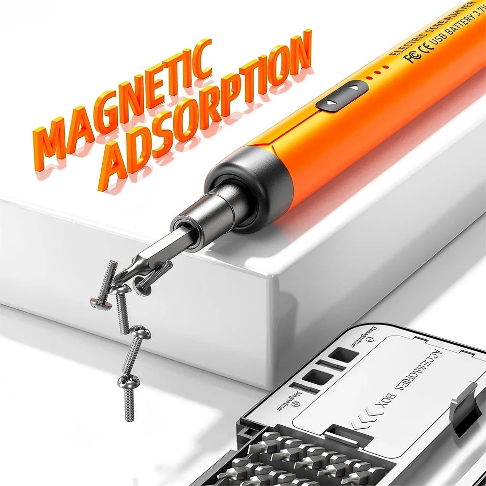 Electric screwdriver magnetic adsorption lifting small screws