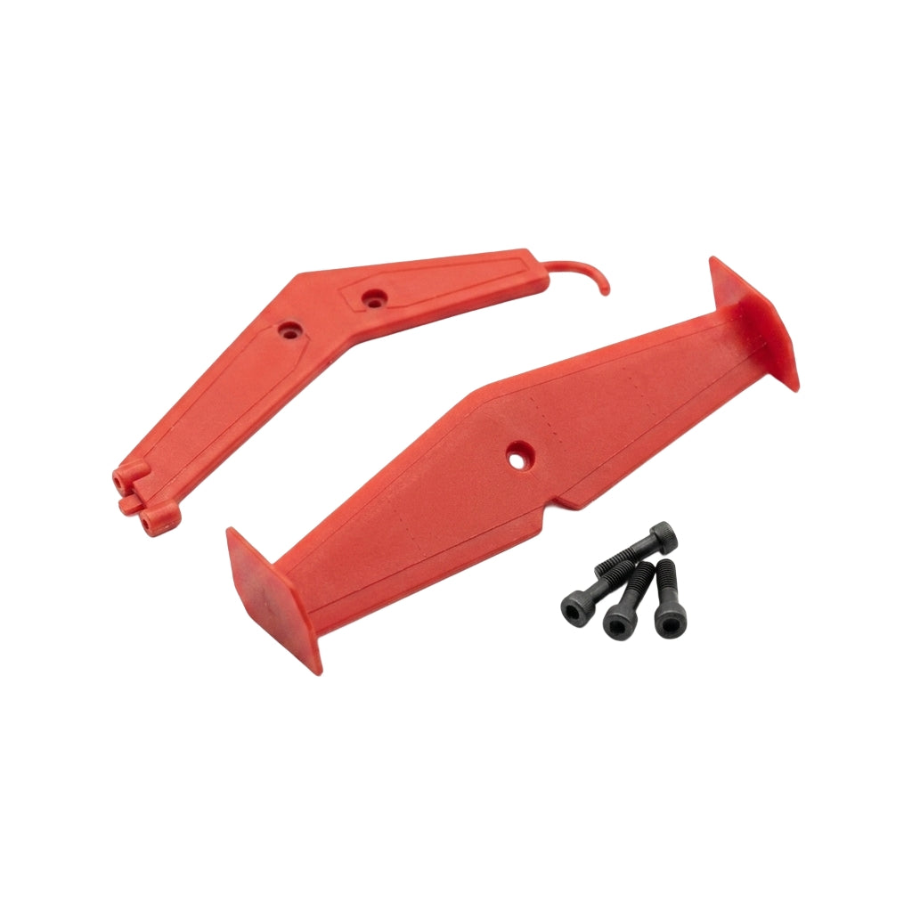 RC ERA C184 Tail Wing Stabilizer Set for 1/48 Scale MD530 RC Helicopter (Red-White/Gray)