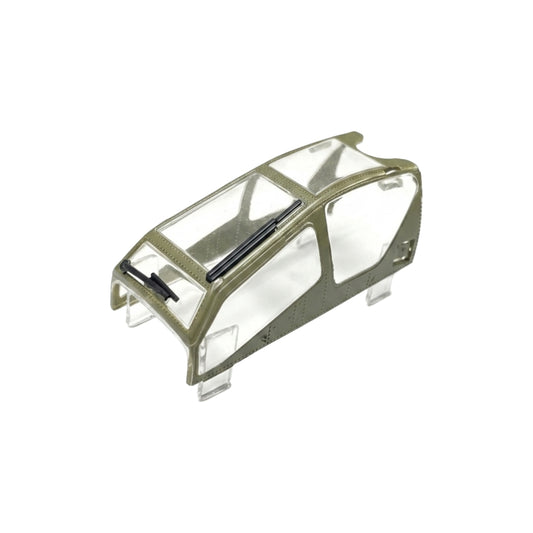 RC ERA C170 canopy window and cockpit set for 1:48 Apache helicopter