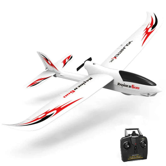 Ranger 600 RC Glider: 3Ch Gyro EPP Trainer Plane with One-Key Aerobatics | Kids Toy Lover
