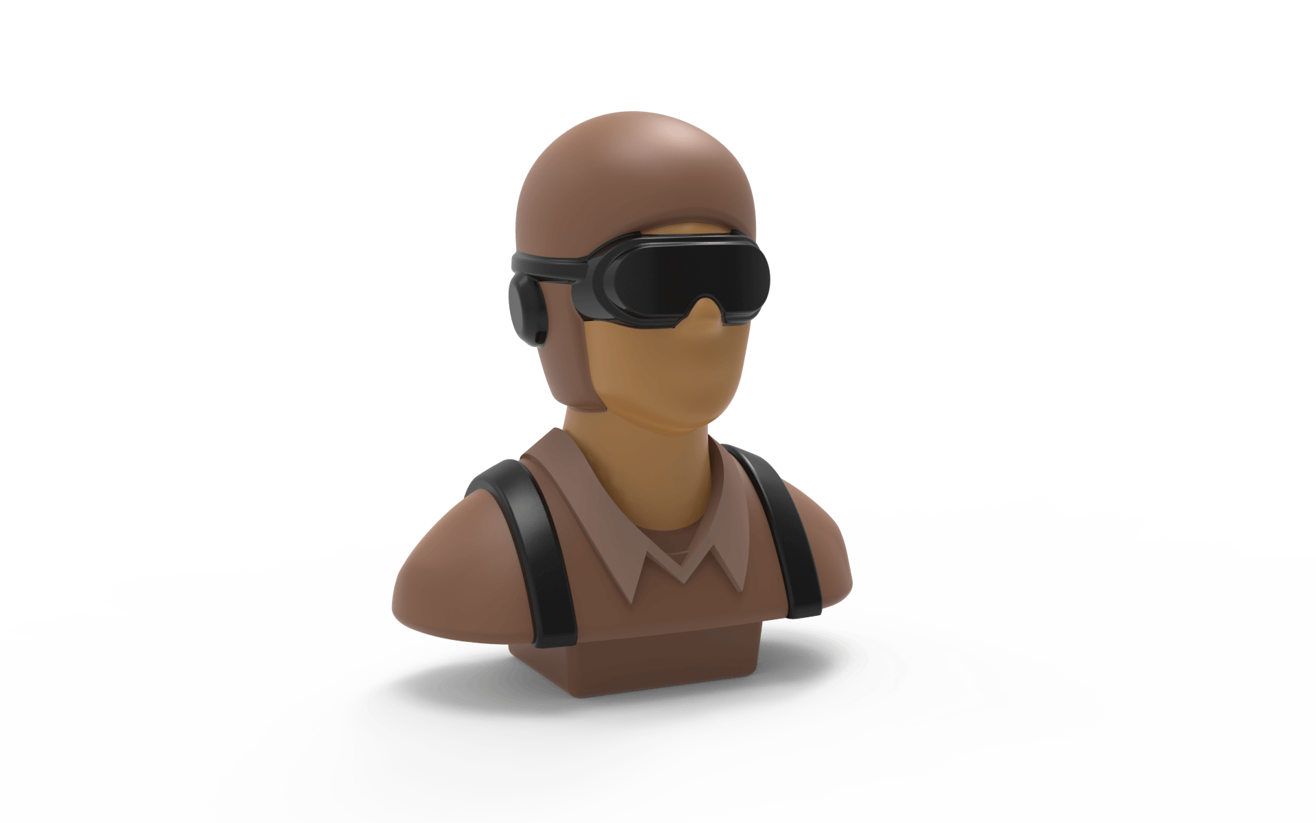 VolantexRC Spitfire 500mm pilot figure – 3D cockpit bust