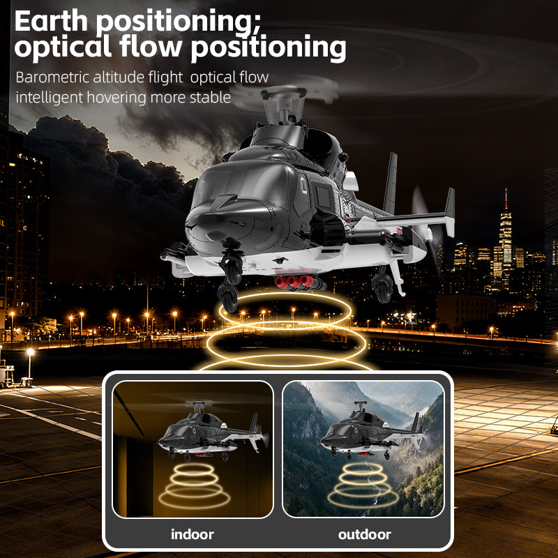 YuXiang F02 1:34 Scale RC Helicopter Airwolf Armed Direct Drive Model