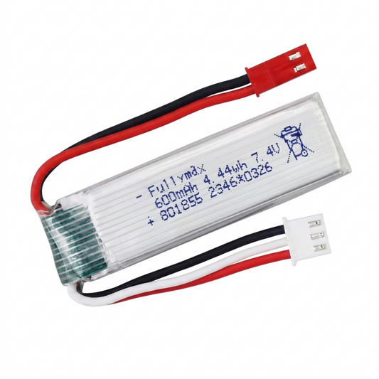 Wltoys XK A280 7.4V 600mAh 2S LiPo battery for P51D RC plane