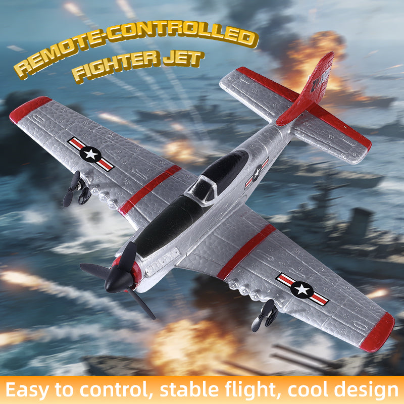 ZY-908 P-51 Mustang RC Foam Airplane - Easy to Fly Remote Control Fighter Jet