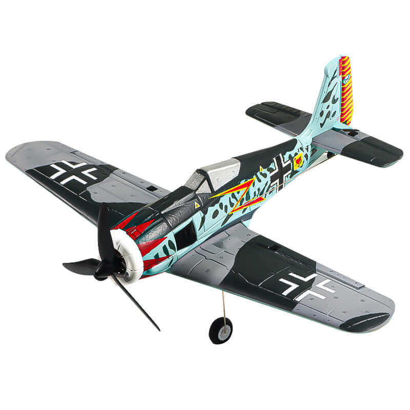 QF013 FW-190 Brushless RC Warbird 4CH 6-Axis Gyro EPP 350mm RTF Airplane | KIDS TOY LOVER