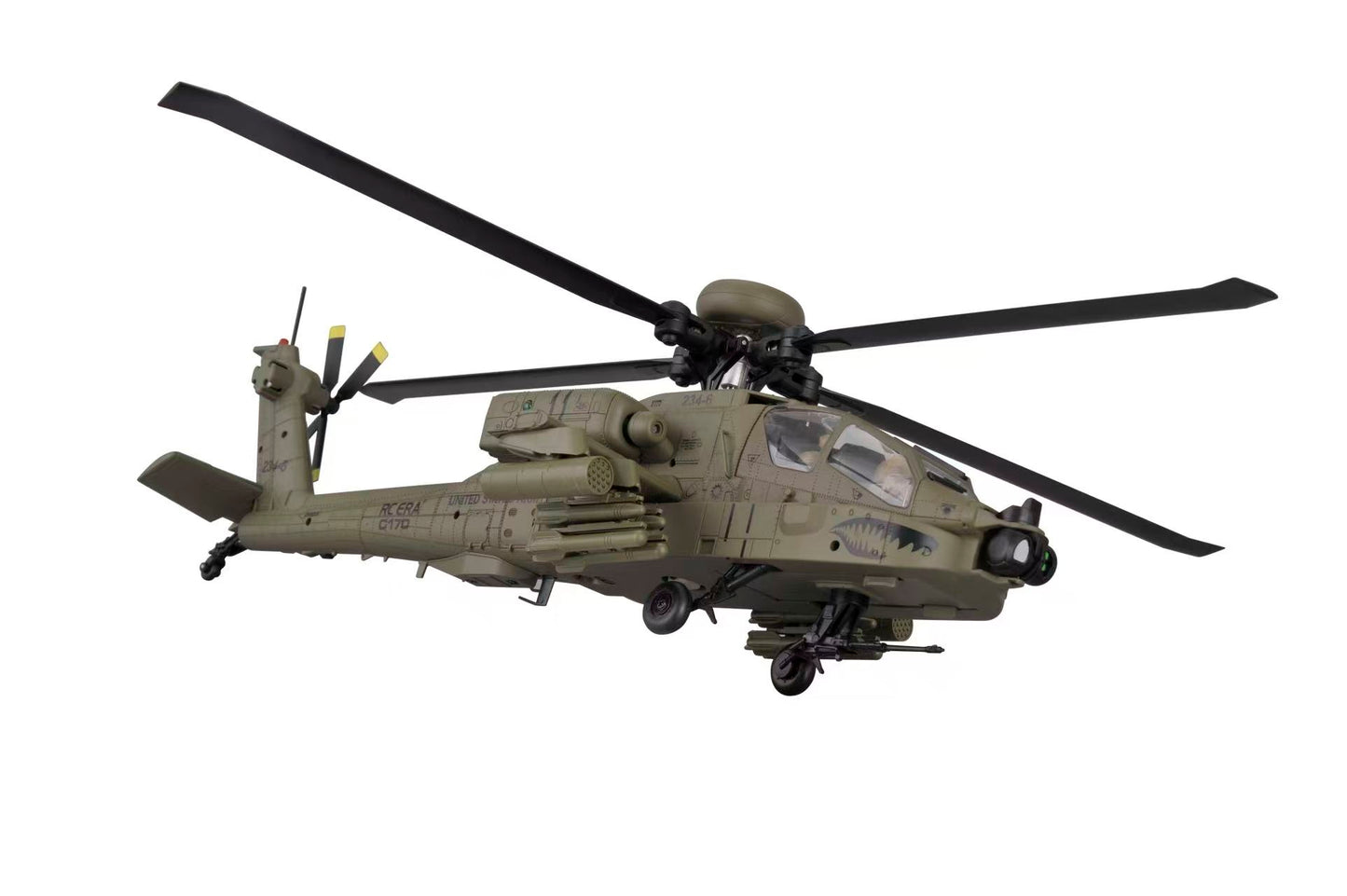 C170 Apache RC helicopter gift detail for RC helicopter fans