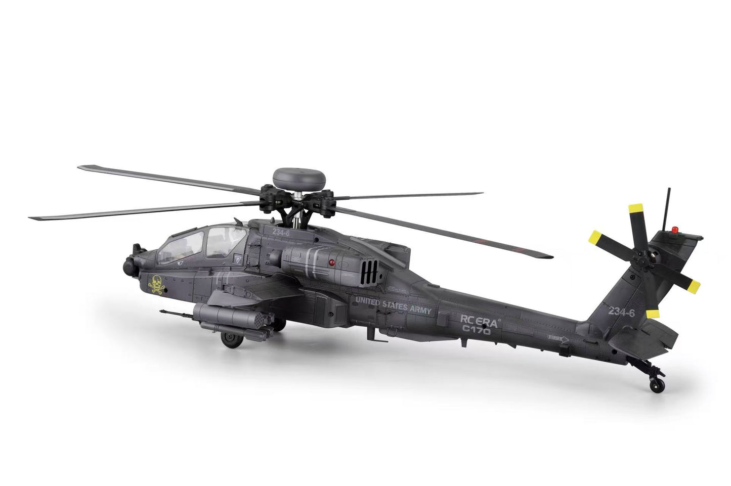 RC ERA C170 Helicóptero RC Longbow Apache a escala 1:48 con modo de acrobacias 3D