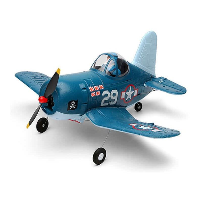 WLtoys XK Avião RC A500 QF4U Fighter - Aviões de controle remoto de quatro canais Modo 6G Fighter Toys