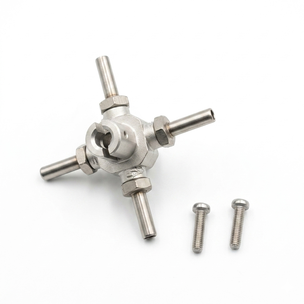 CNC Metal Main Rotor Head Hub Feathering Shafts Set for RC ERA C180